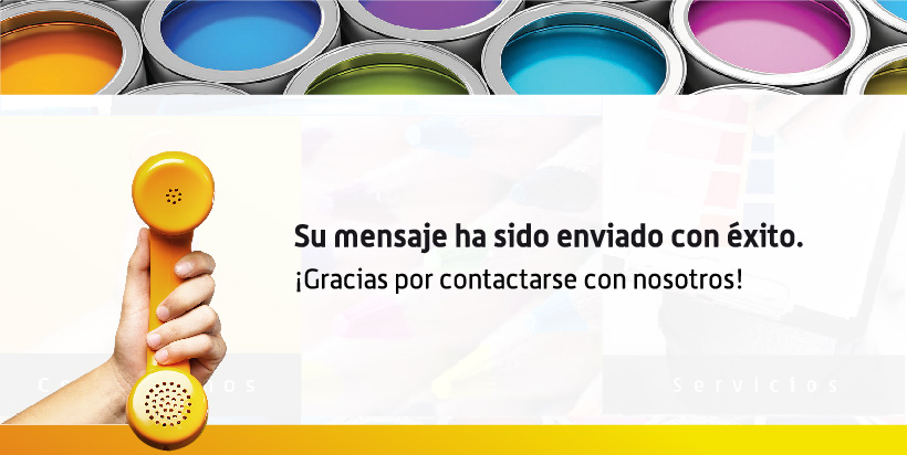 Su mensaje ha sido enviado